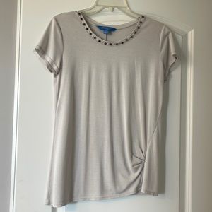 Simply Vera wang rhinestone top size small